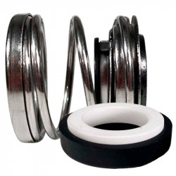 Gleitringdichtung für Pumpenwelle R-110 16, CAR/CER, NBR, 304