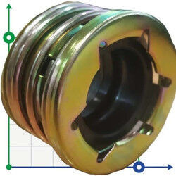 Уплотнение вала компрессора R-J580 1, D, CAR/SIC, HNBR, A3/65Mn