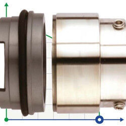 Уплотнение Grundfos Sarlin R-706SP 65, SIC/SIC, VITON, 304