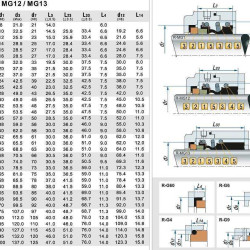 Торцевое уплотнение вала R-MG12 20, CAR/SIC, VITON, 304, G60